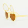 Love Specs Diffraction Sunglasses Pastel Yellow Flip