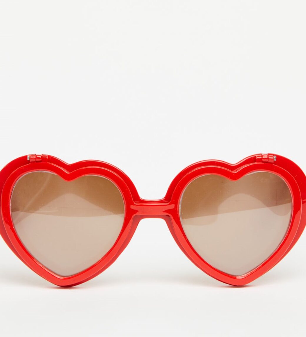 Love Specs Diffraction Sunglasses Red Flip